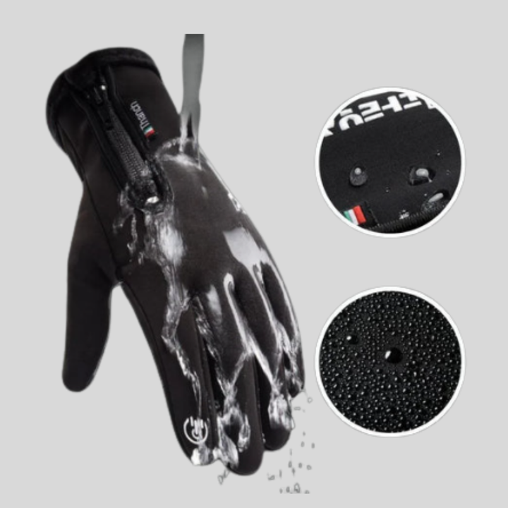 Guantes de invierno con función táctil