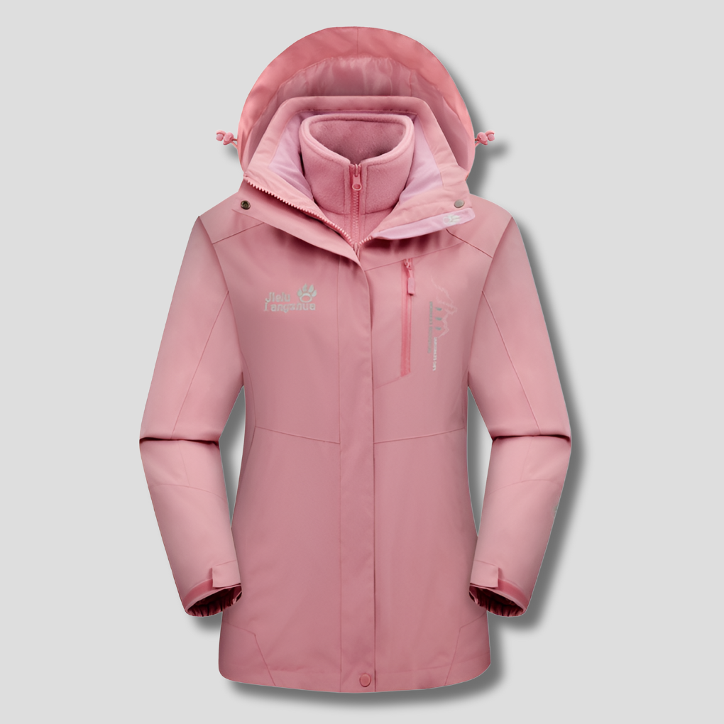 Giacca da sci 3 in 1 funzionale, strato invernale