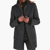 Cappotto da donna con colletto alto e tasche