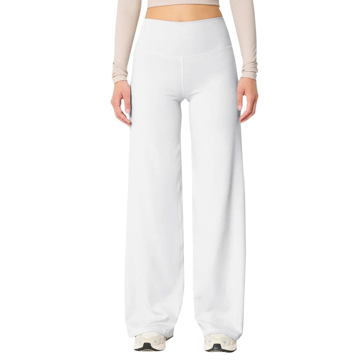 Pantaloni da yoga elasticizzati a vita alta da donna – Vestibilità che valorizza la figura e comfort per tutto il giorno