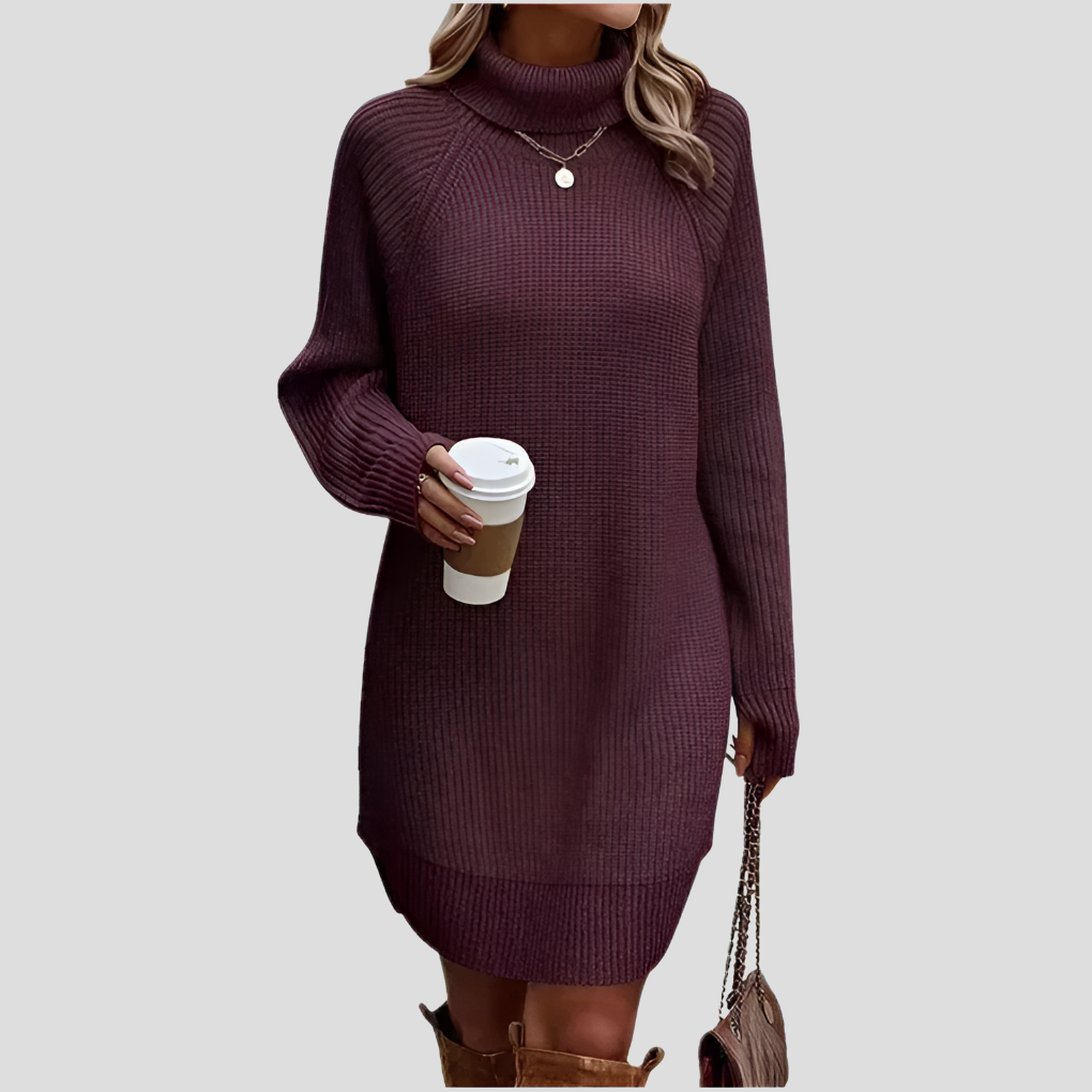 Elegante abito in maglia per donna