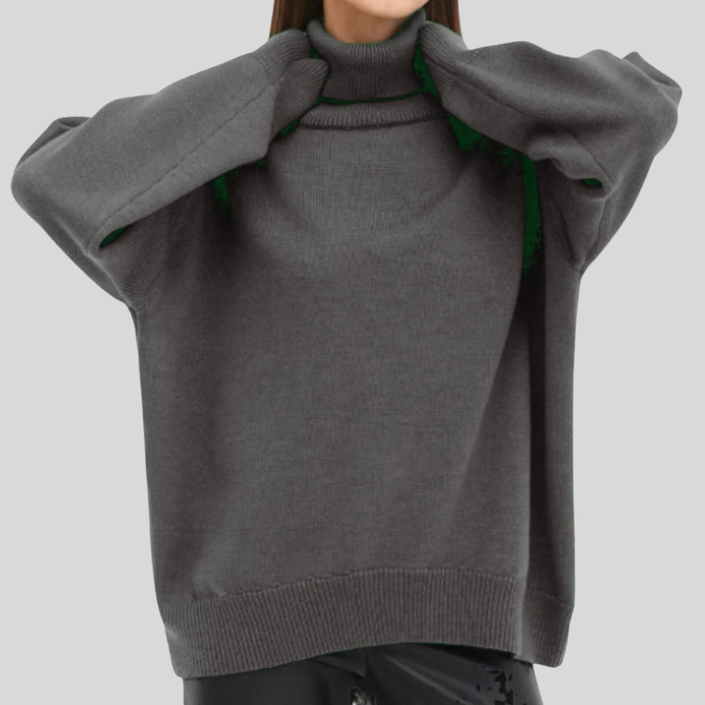 Maglione dolcevita moderno da donna