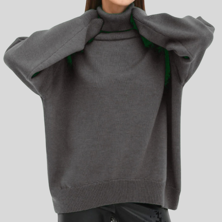 Maglione dolcevita moderno da donna