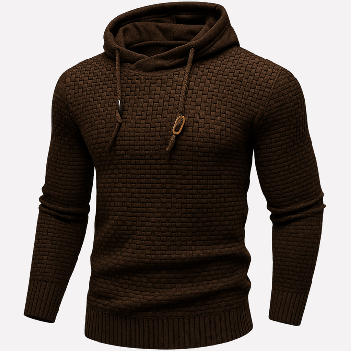 Felpa con cappuccio da uomo – Pullover rilassato