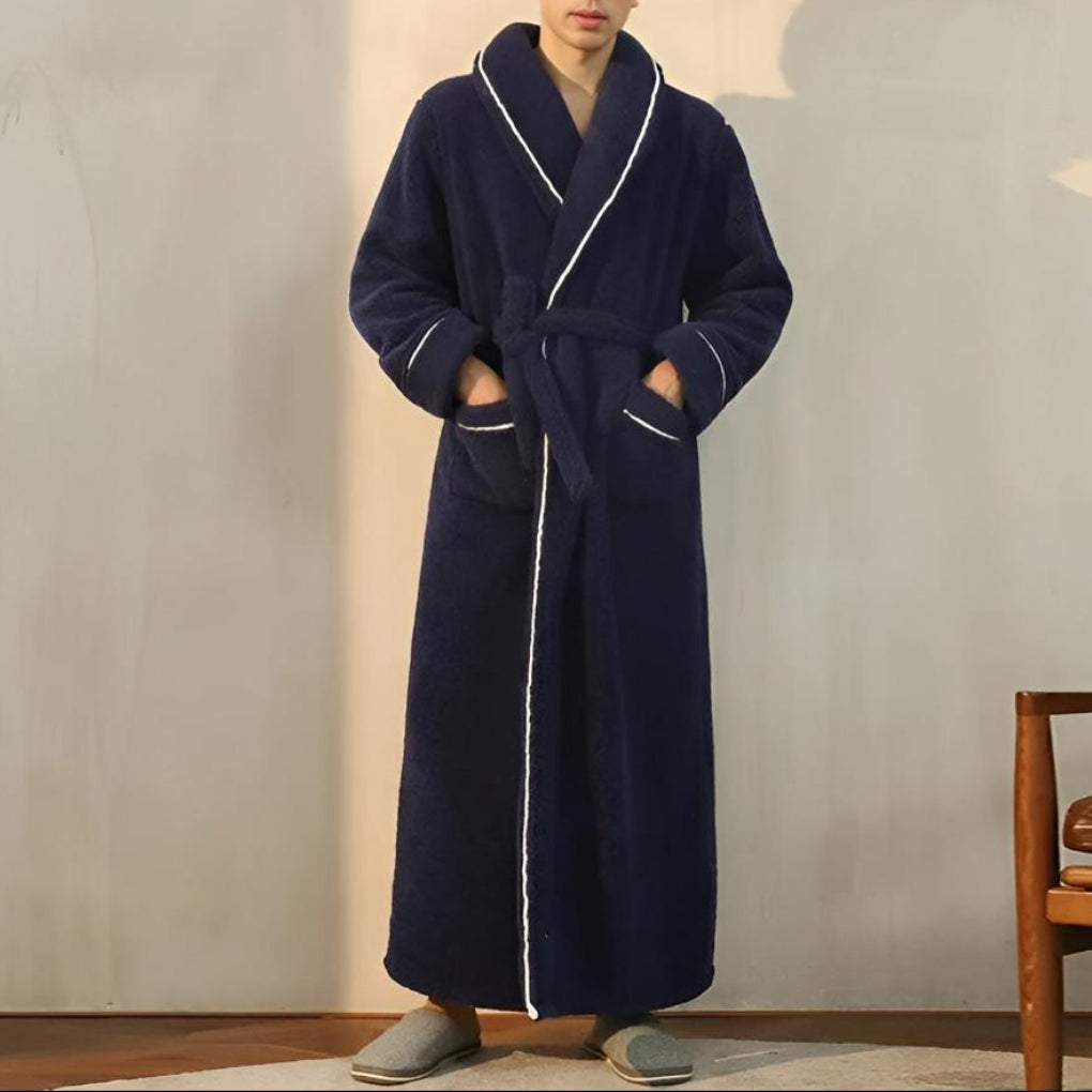 Accappatoio Luxe Fleece Caldo Comfort