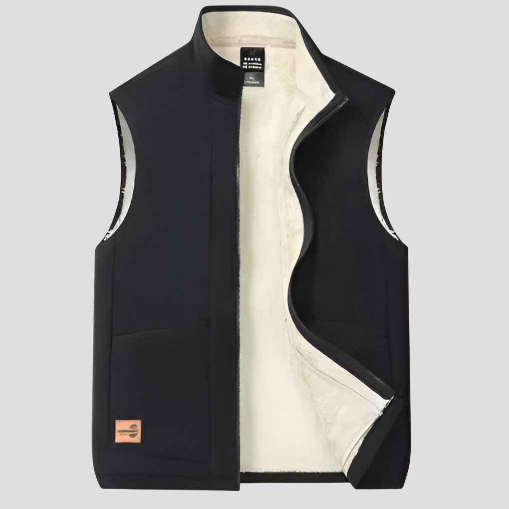 Gilet invernale foderato da uomo