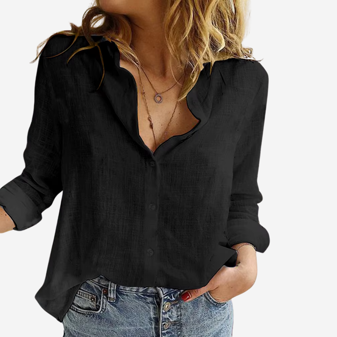 Women's linen blouse