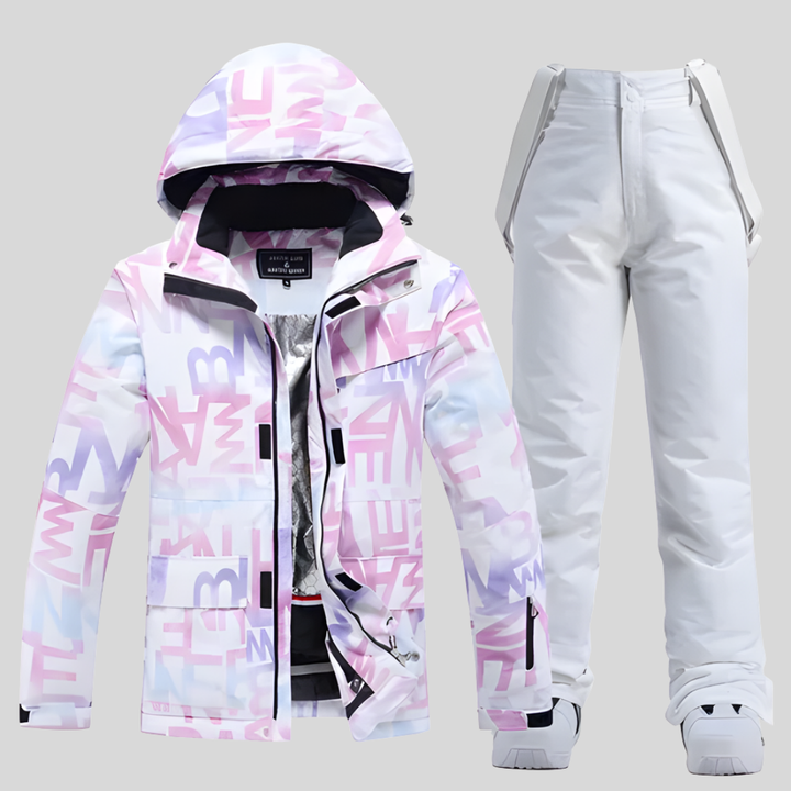 Completo da sci funzionale dal design invernale