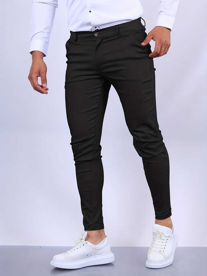 Pantalones skinny elasticizados de hombre