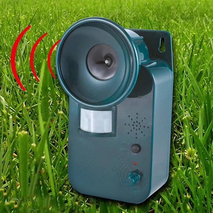 Ultrasonic animal and pest repellent for 5000 square feet