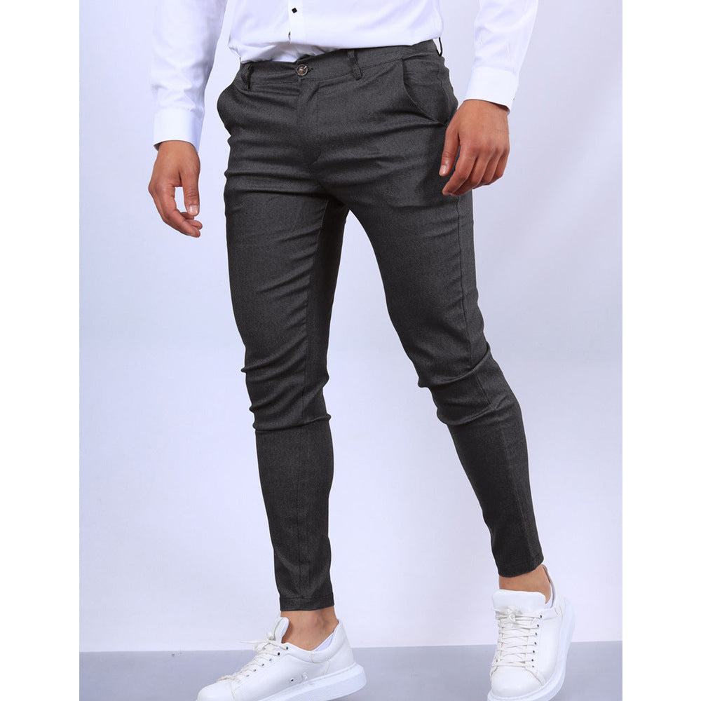Pantalones skinny elasticizados de hombre