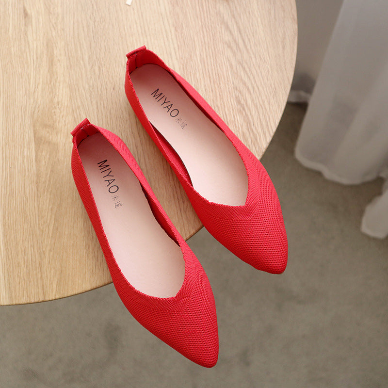 Zapatos de bailarina elegantes y cómodos