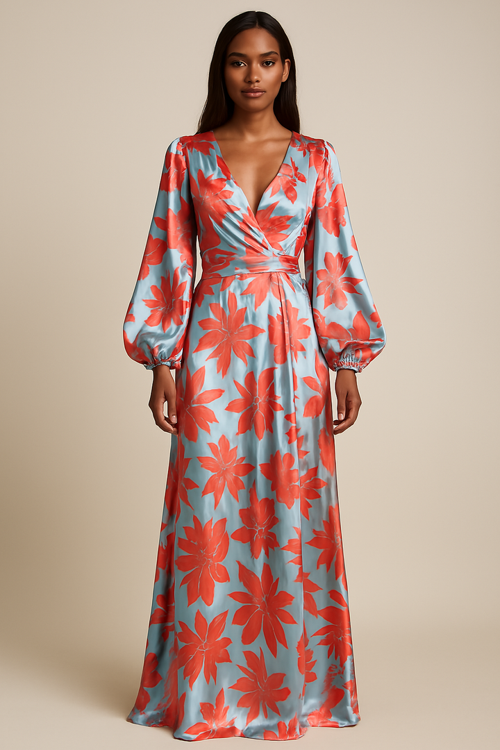 Vestido de moda en estilo europeo