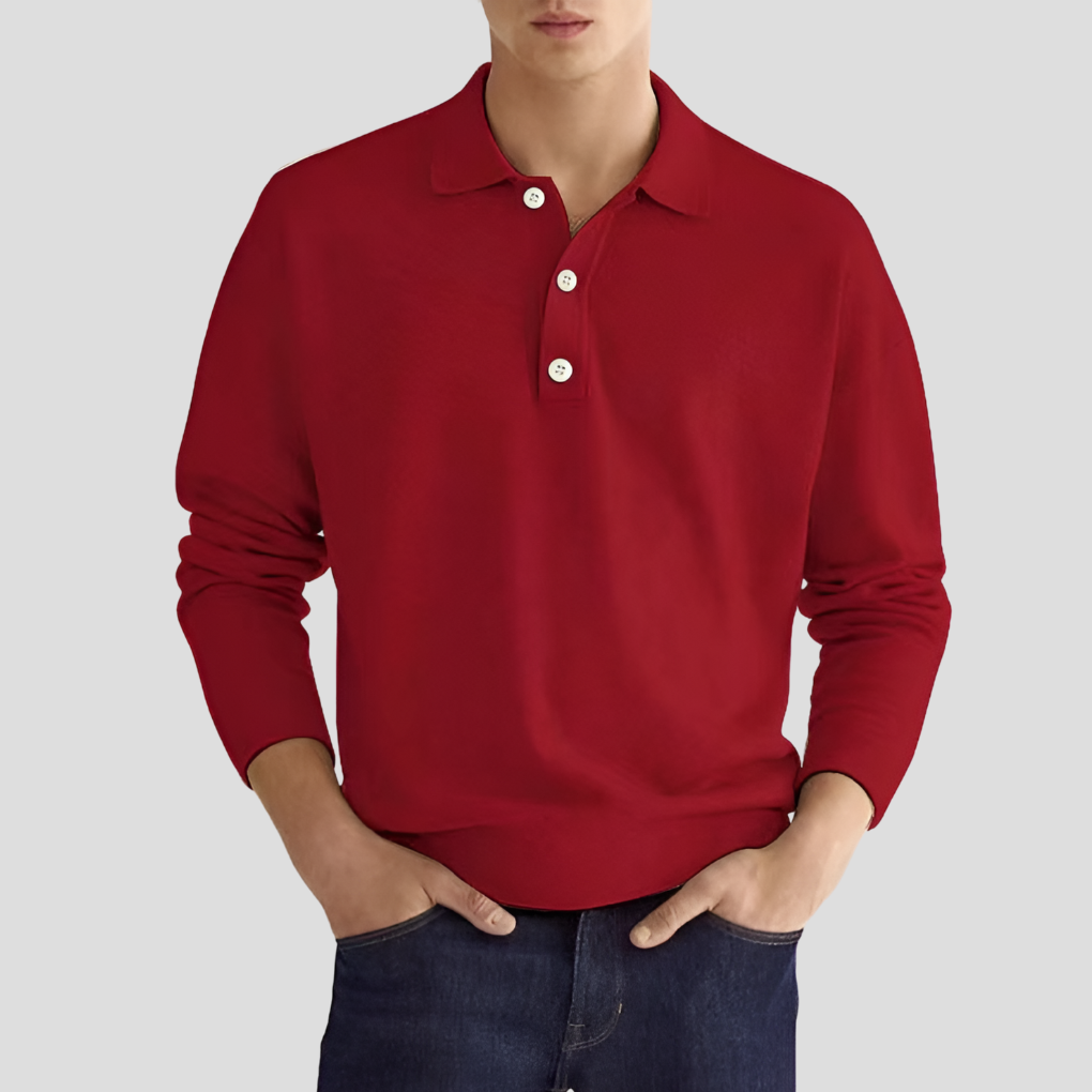 Polo da uomo in cotone