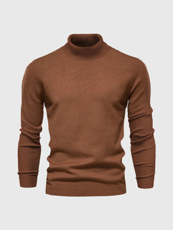 Maglione a collo alto da uomo