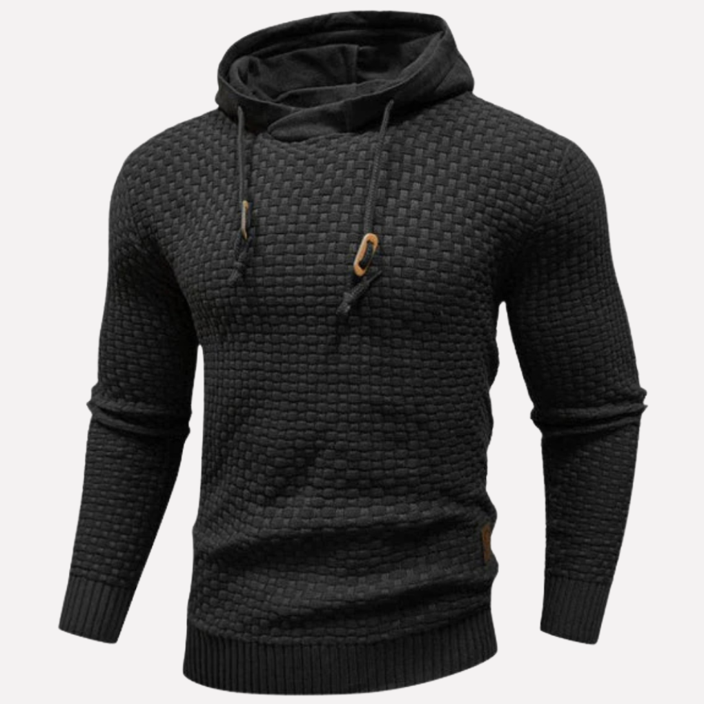 Felpa con cappuccio da uomo – Pullover rilassato