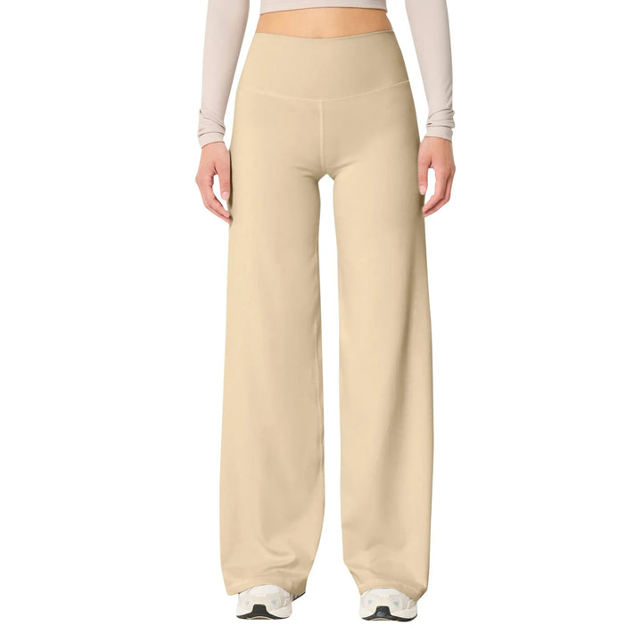 Pantaloni da yoga elasticizzati a vita alta da donna – Vestibilità che valorizza la figura e comfort per tutto il giorno