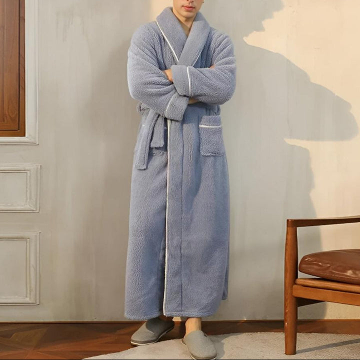 Accappatoio Luxe Fleece Caldo Comfort