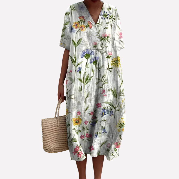 Women's floral summer dress