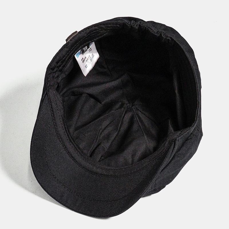 Cappello piatto vintage retrò da uomo