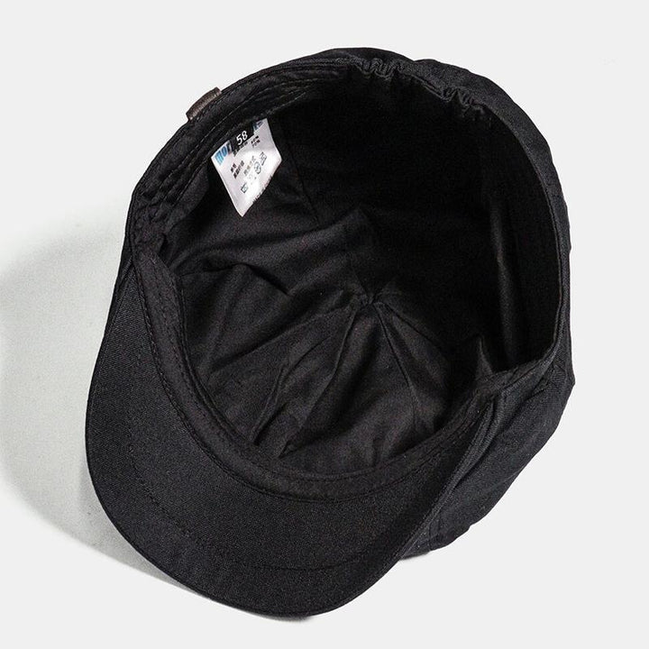 Cappello piatto vintage retrò da uomo