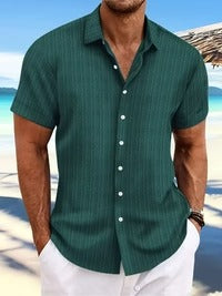 Camicia estiva da uomo a maniche corte