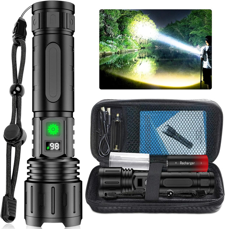 The Brightest LED Flashlight in the World – High Power Flashlight with 100,000 Lumens