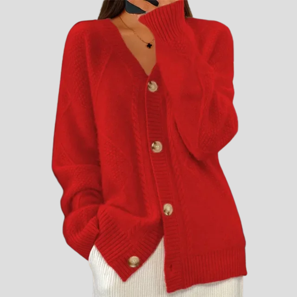 Cardigan de punto para mujer