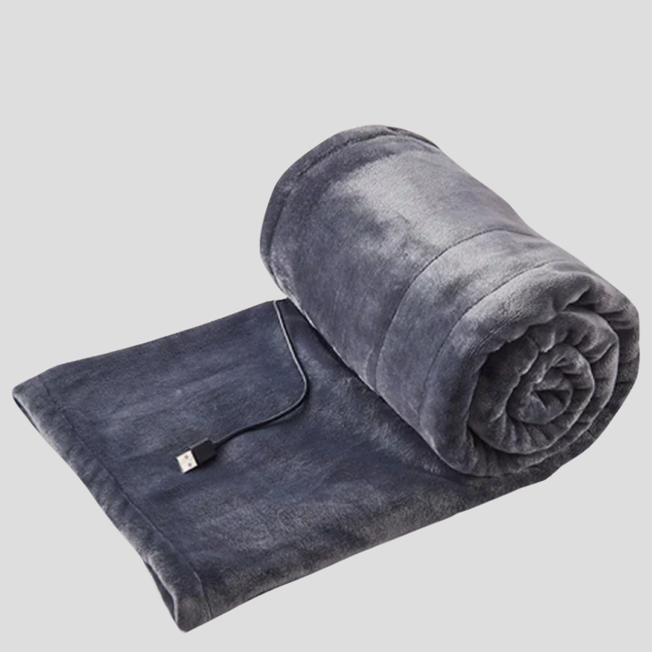 Warm and cozy blanket powered by USB
