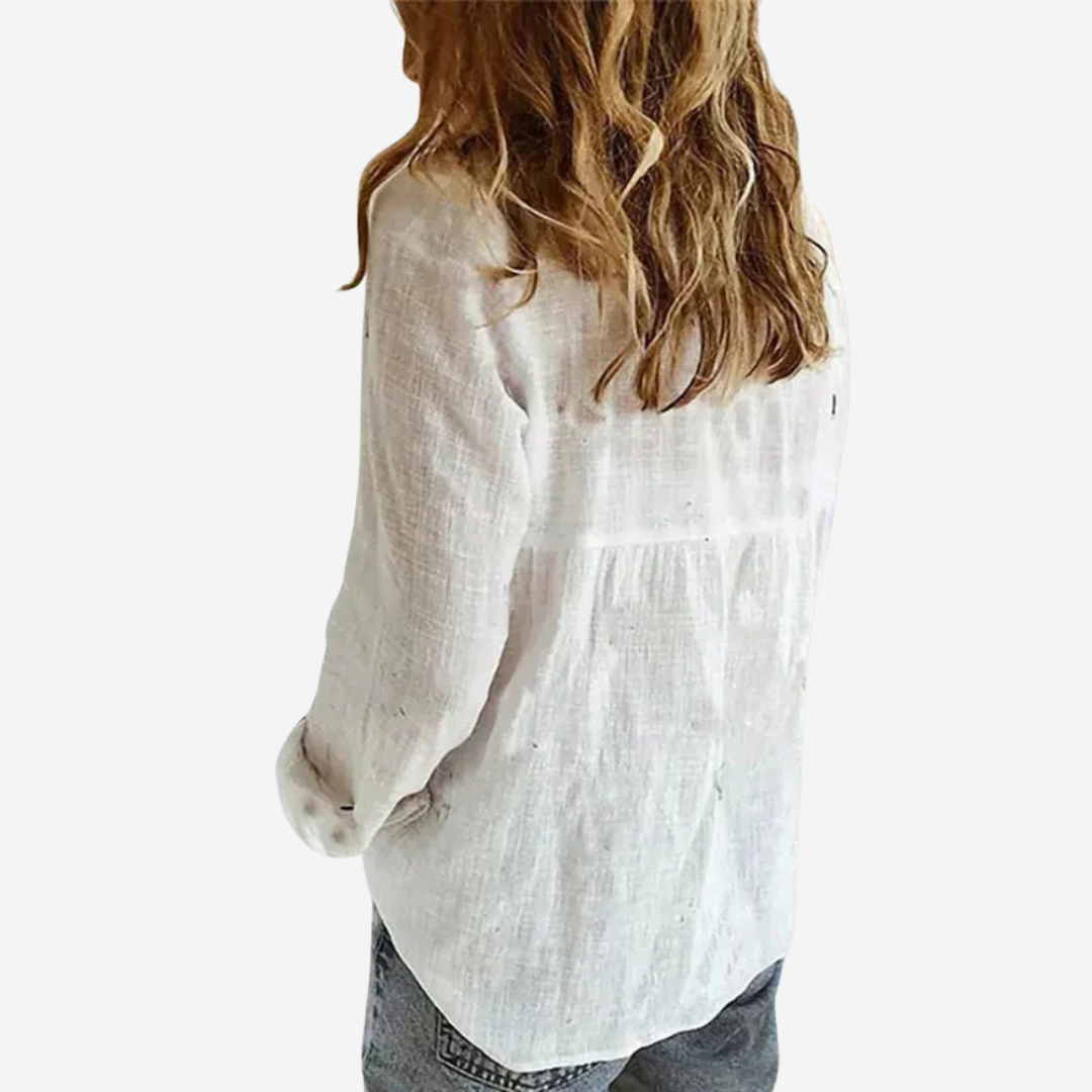 Women's linen blouse