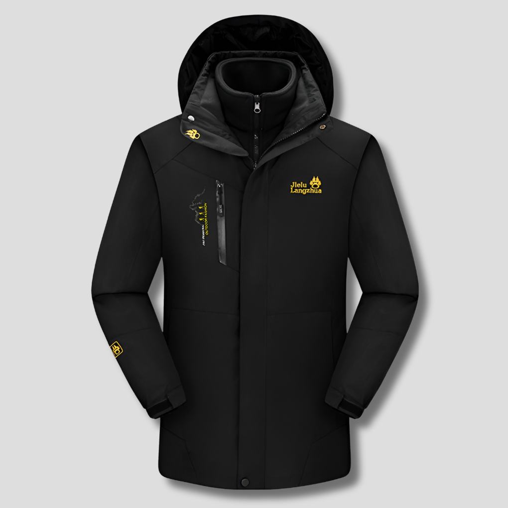 Giacca da sci 3 in 1 funzionale, strato invernale