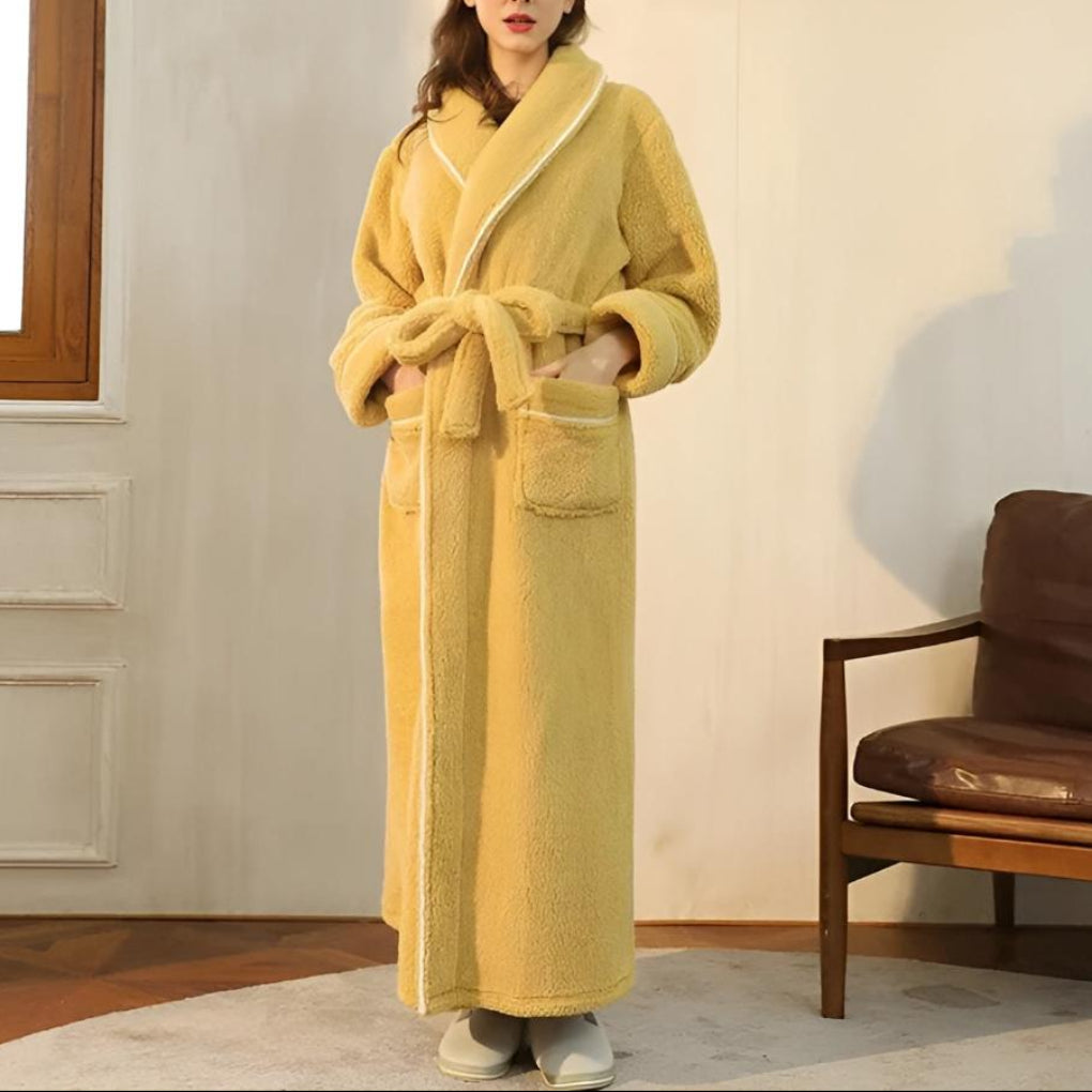 Accappatoio Luxe Fleece Caldo Comfort