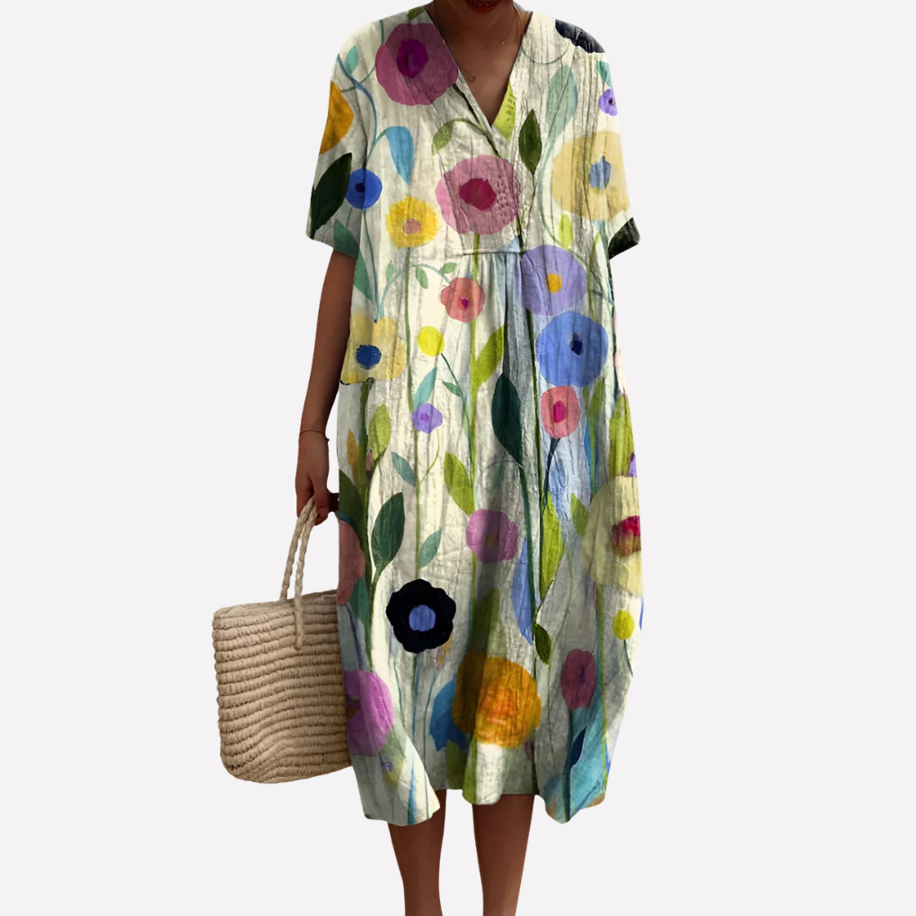 Women's floral summer dress