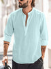 Camisa de lino para hombre