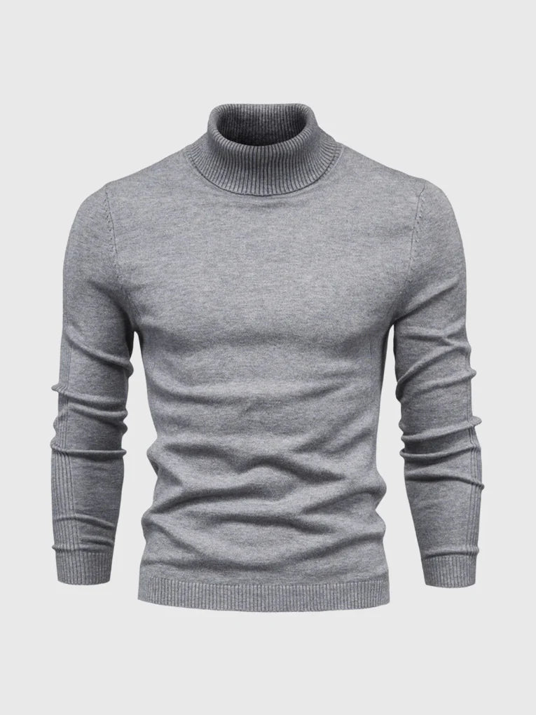 Maglione a collo alto da uomo