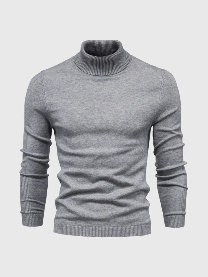 Maglione a collo alto da uomo