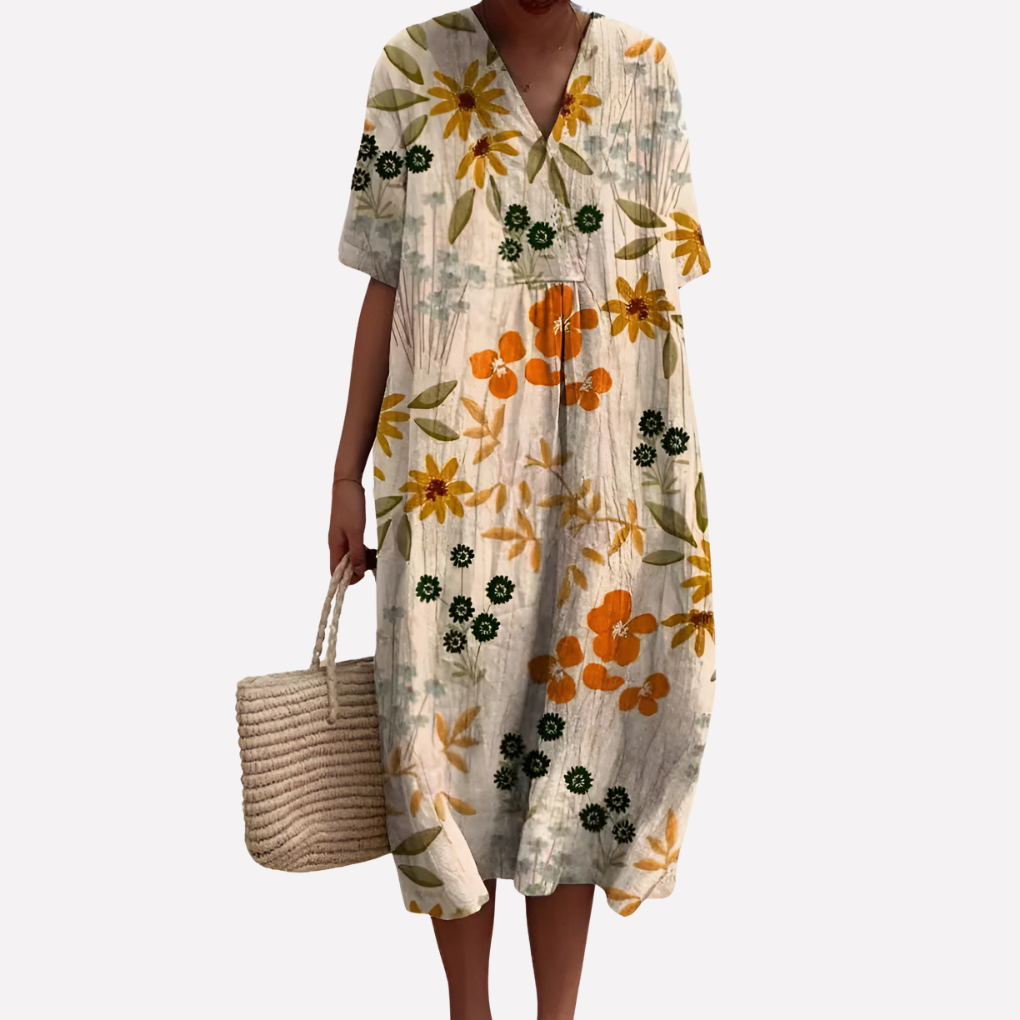 Women's floral summer dress