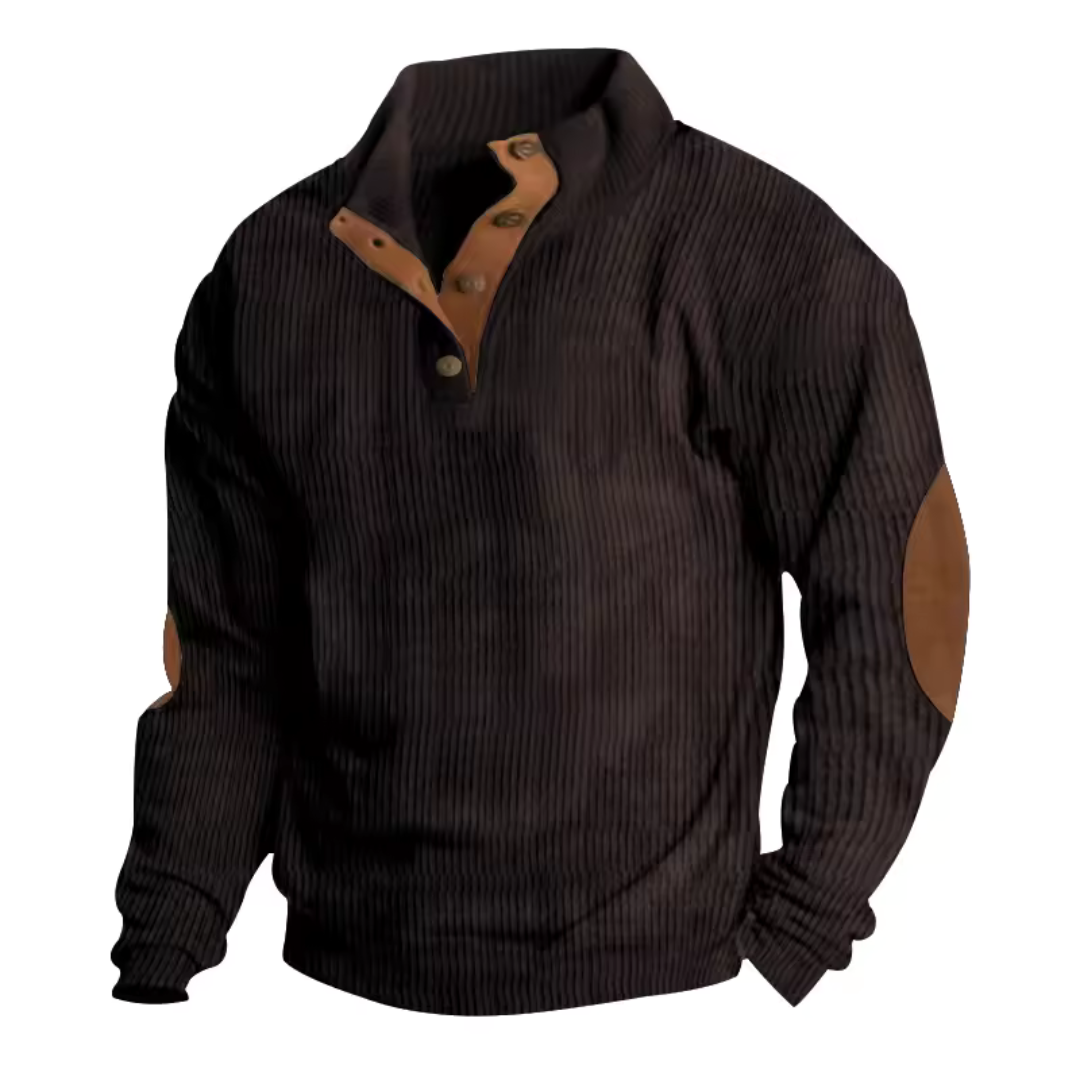 Maglione da uomo in velluto a coste, elegante e comodo