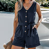 Jumpsuit Corto Stiloso con Tasche