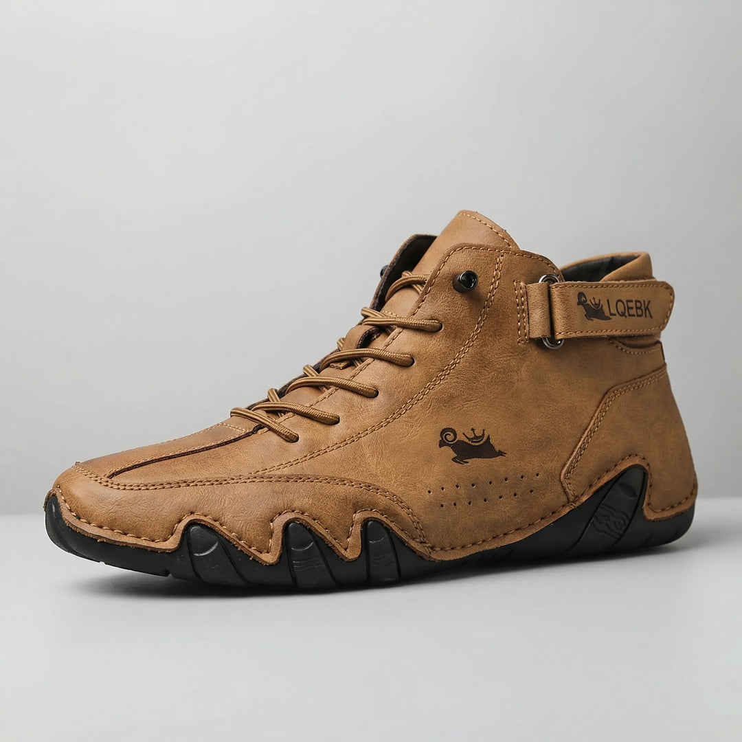 Amblex - Scarpa ortopedica da passeggio con lacci per uomo