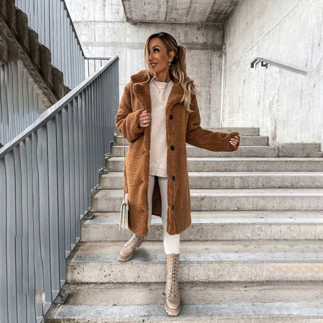 Mila - Giacca Teddy Elegante per Donna