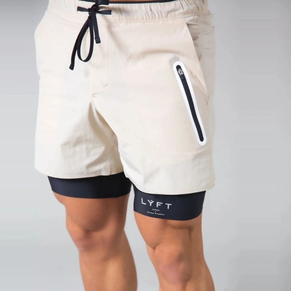Pantaloncini sportivi e da allenamento 2 in 1 Herren