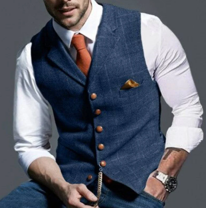 Gilet vintage classico da uomo