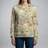 Maglia Morbida con Stampa Floreale per Donna