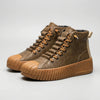 Sneaker Alta Stile Britannico Uomo