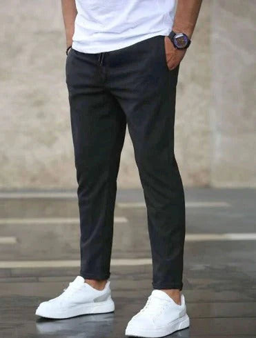 Modern stretch trousers for men