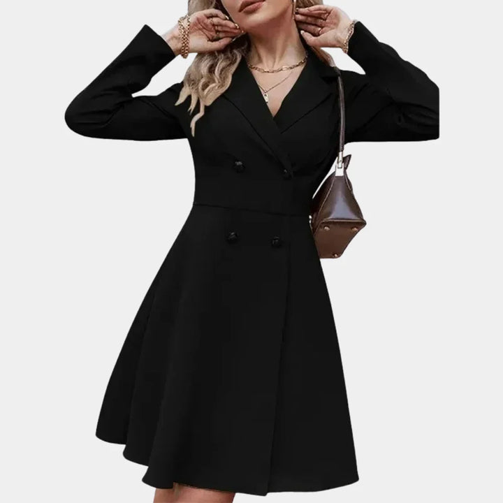 FrostElegance – A-Line Winter Coat for Women