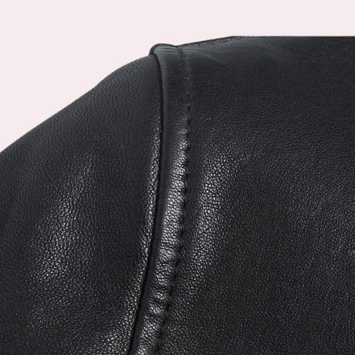 Chaqueta de cuero para hombre