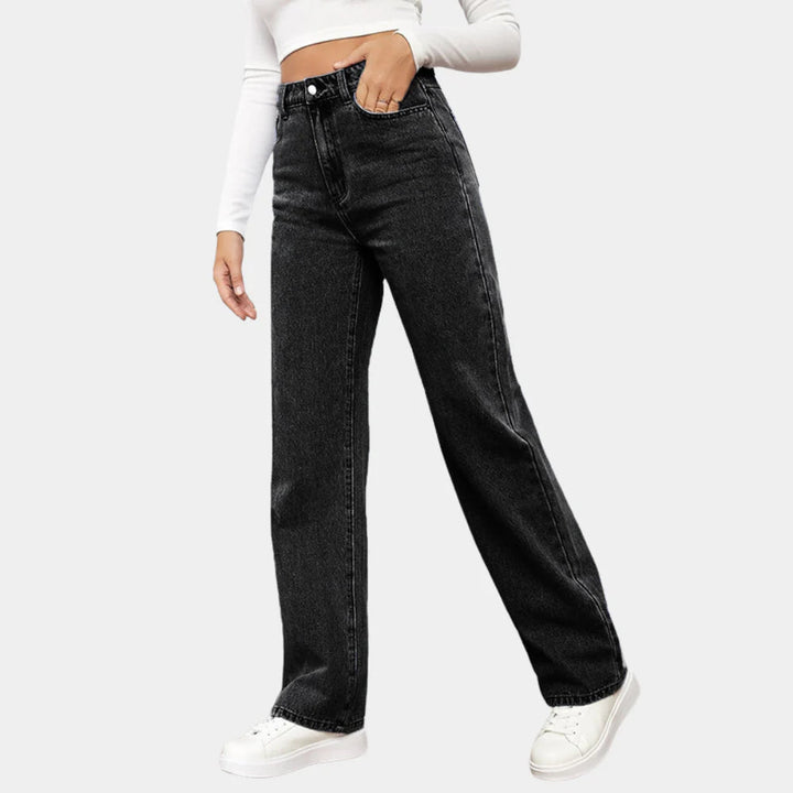 Jeans casual larghi da donna