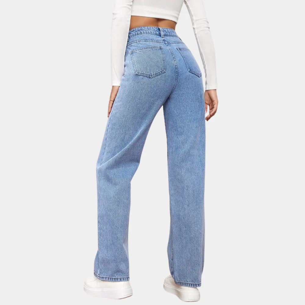 Jeans casual larghi da donna